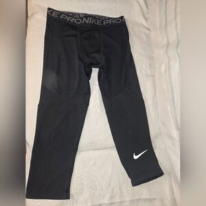 Nike Kids Black Athletic Bottoms